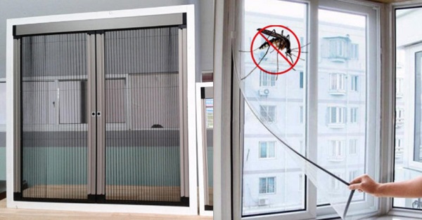 101 loại cửa lưới chống muỗi không ray tốt nhất