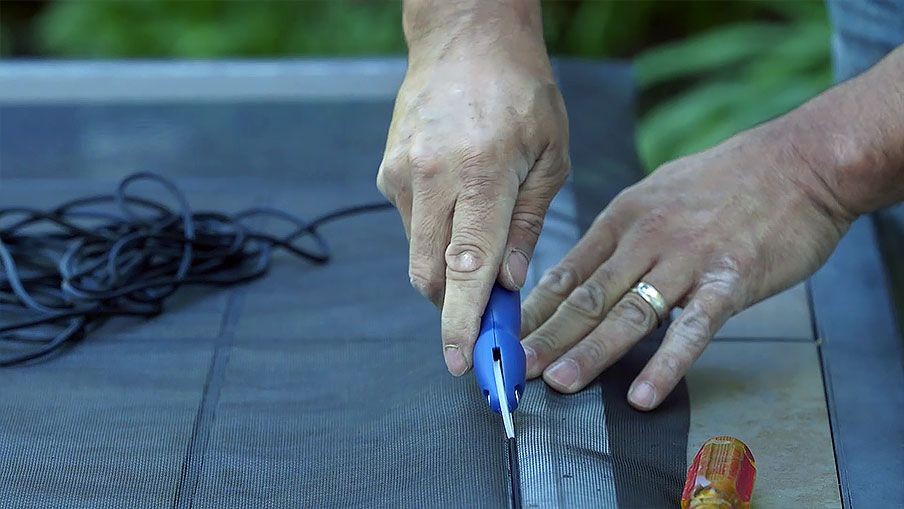 Cách làm và sửa chữa lưới chống muỗi