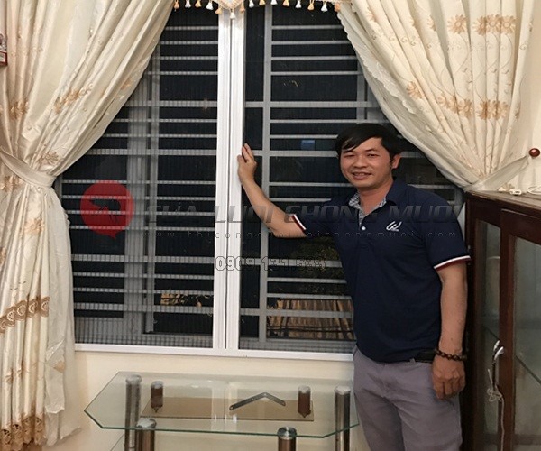 Lắp đặt cửa lưới chống muỗi không ray tại quận Gò Vấp